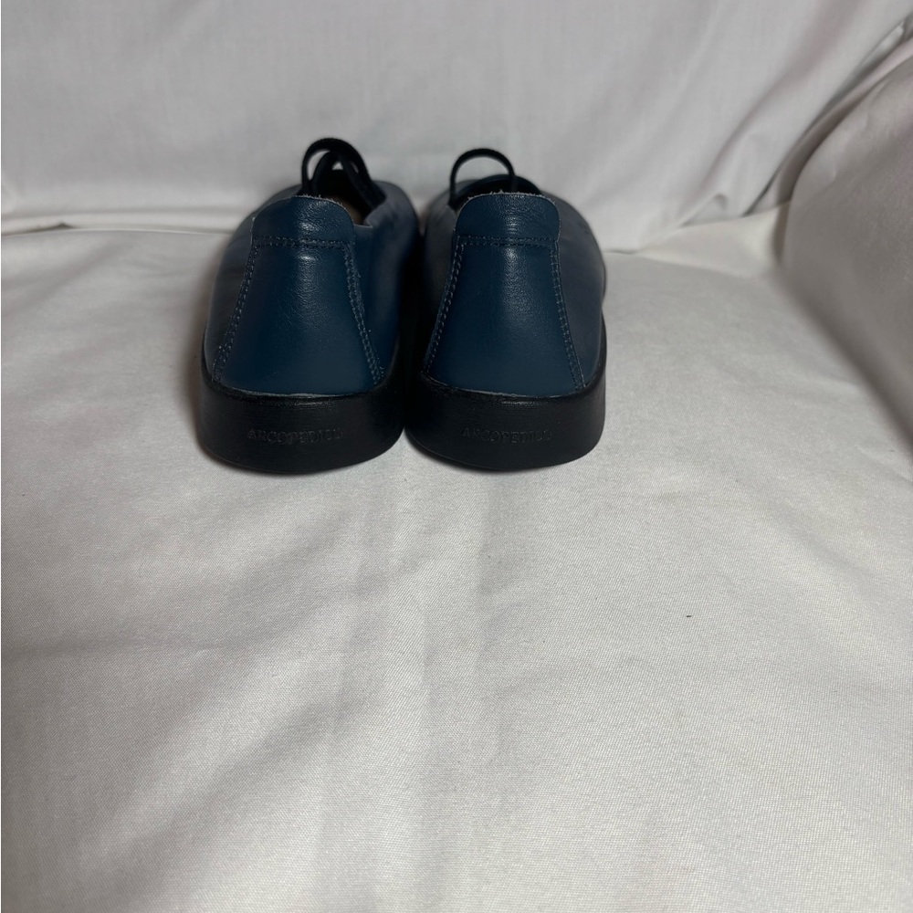 Arcopedico Navy Leather Flats - Picture 5 of 8